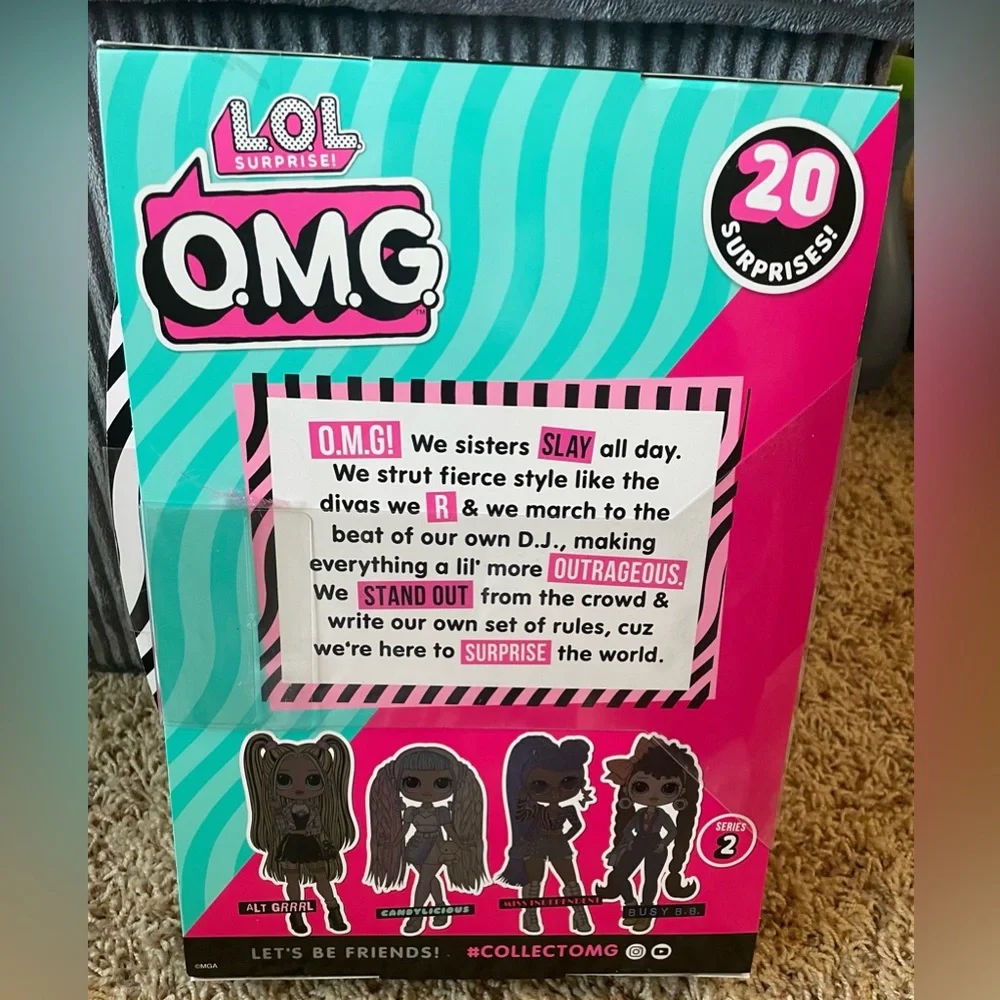 New 2 Dolls LOL Surprise OMG Miss Independent Little Sister Furniture Series 2